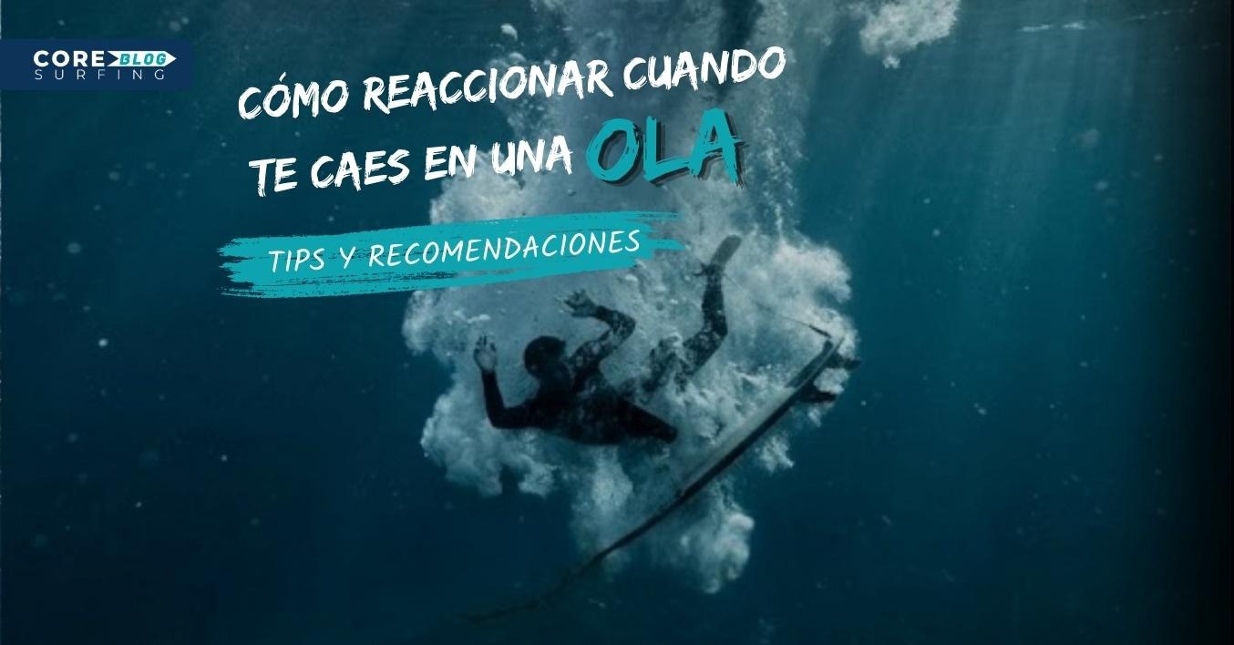 consejos cuando te caes en una ola wipe out