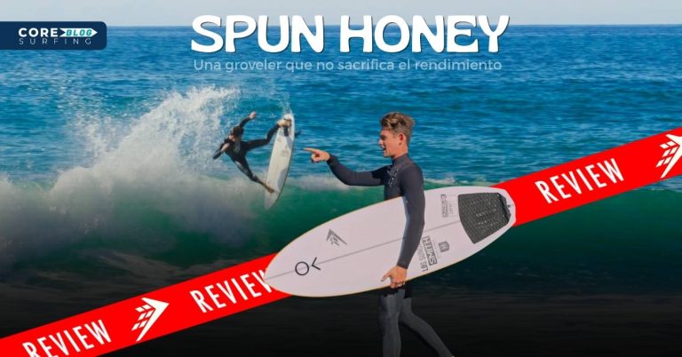 Review y opnión de la tabla de surf Firewire Spun Honey para olas pequeñas y de verano