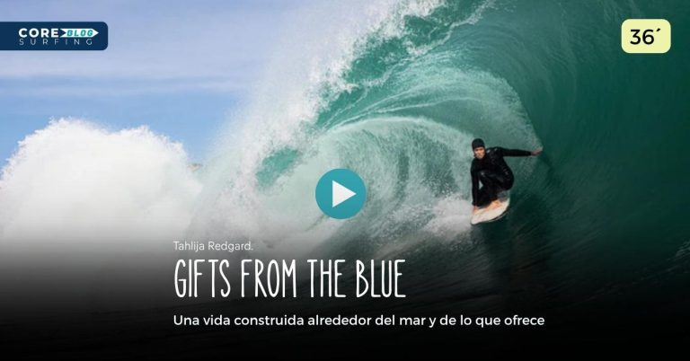 GIFTS FROM THE BLUE Tahlija Redgard surf video de patagonia