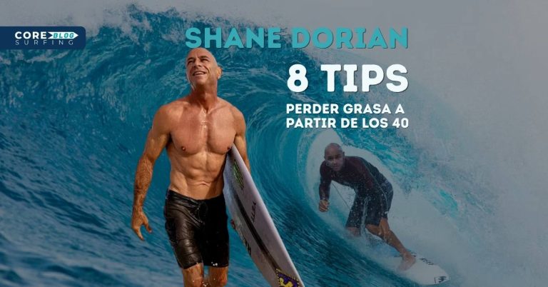 consejos para perder grasa a partir de los 40. Shane Dorian, ex surfista profesional