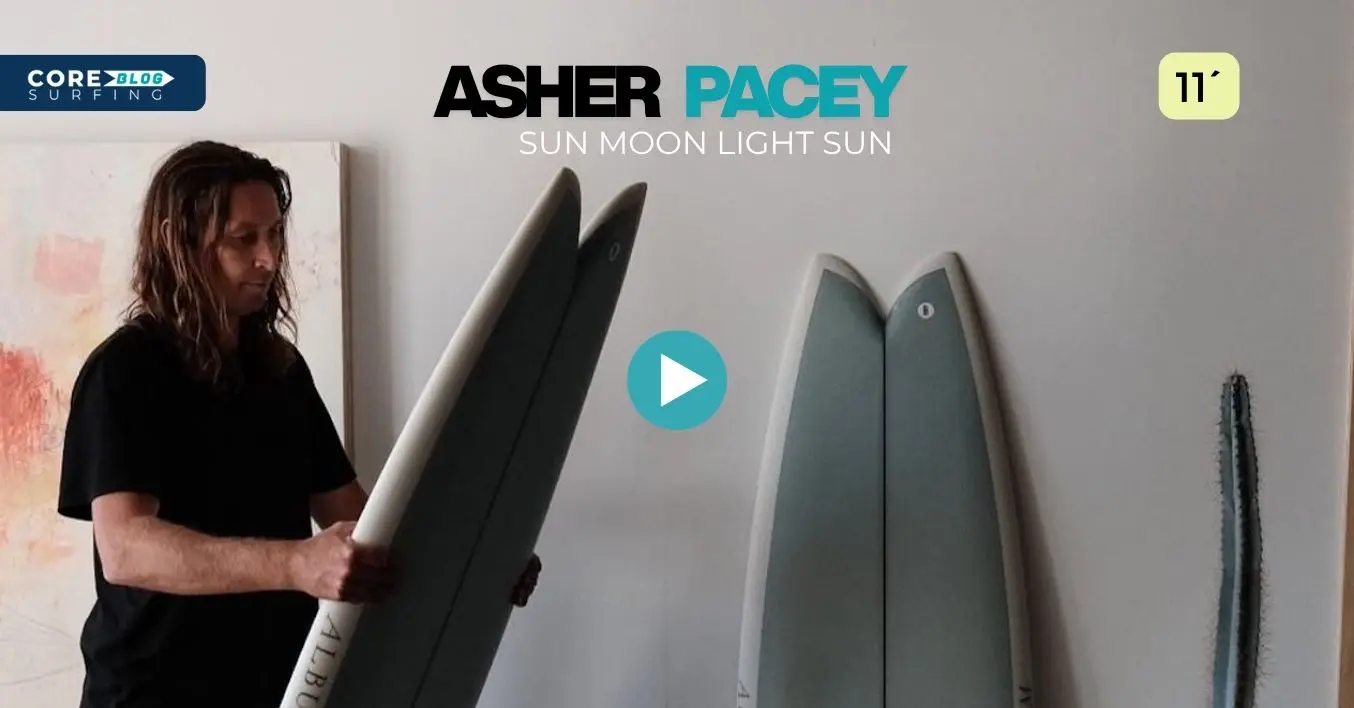 Video de surf de Aher Pacey en Twin Fin