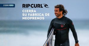 cierre de la fabrica de neoprenos Rip Curl