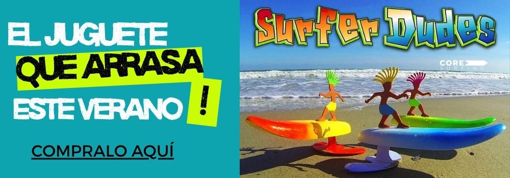 Surfer Dudes Classics Series 2 juguetes de playa para niños