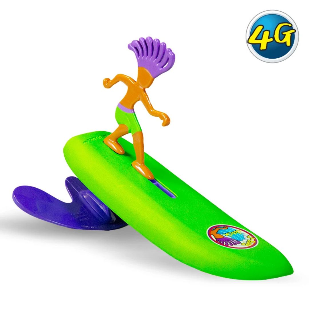 Surfer Dudes Jack J-Bay juguete acuático boomerang verde