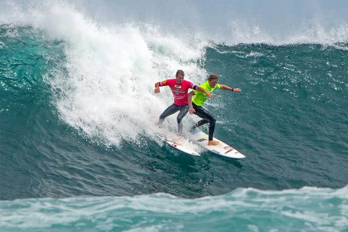 una interferncia en el surf