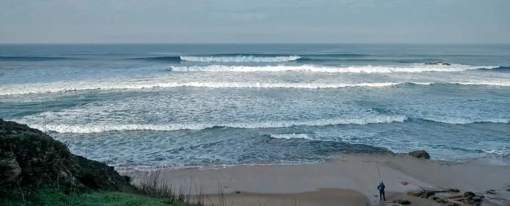 Matadouro playa de surf en Ericeira, Portugal