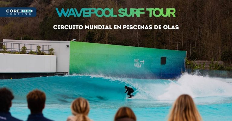 Wavepool surf tour, un circuito mundial de surf en piscinas de olas