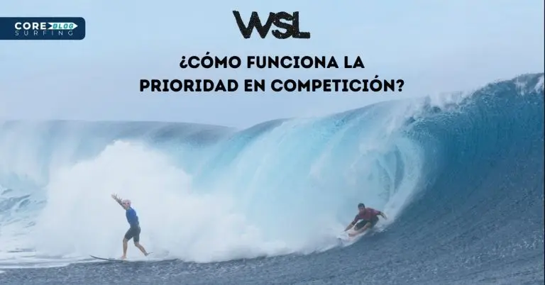 como funciona la prioridad en el surf de competición