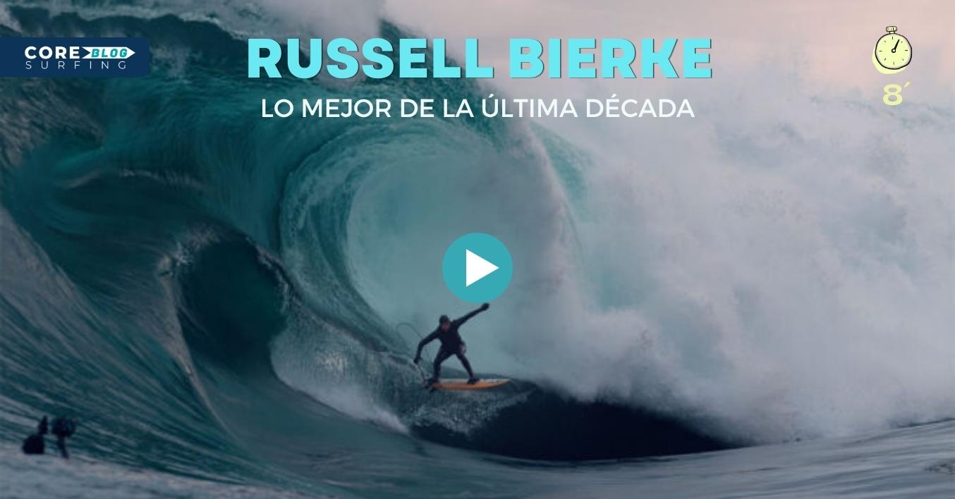 Video de las mejores olas de Russell Bierke en la última decada